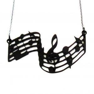 Baronyka All About The Music Necklace - Music..