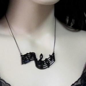 Baronyka All About The Music Necklace - Music..