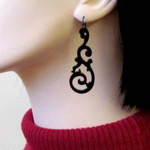 Baronyka Black Tattoo Art Earrings - Tattoo..