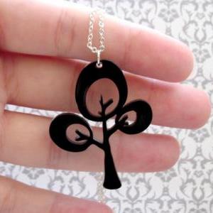 Unique Tree Necklace - Nature Jewelry - Minimalist..