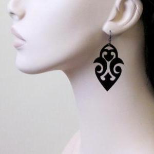 Tribal Tattoo Earrings - Tribal Jewelry - Tattoo..