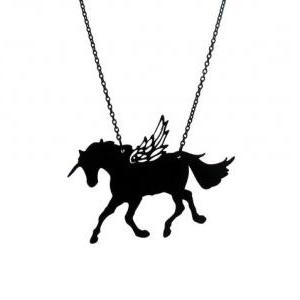 Baronyka Unicorn Necklace - Fairytale Jewelry -..