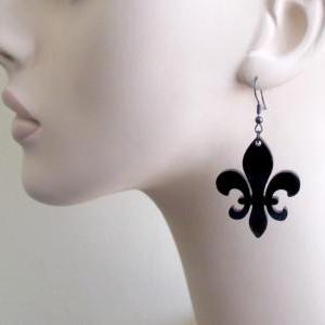 Fleur-de-lis - Earrings - France Jewelry - Lily..