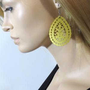 Baronyka Art Deco Earrings - Gold Statement..